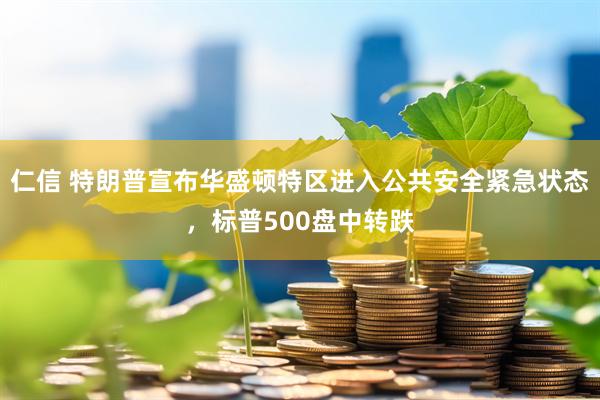 仁信 特朗普宣布华盛顿特区进入公共安全紧急状态，标普500盘中转跌